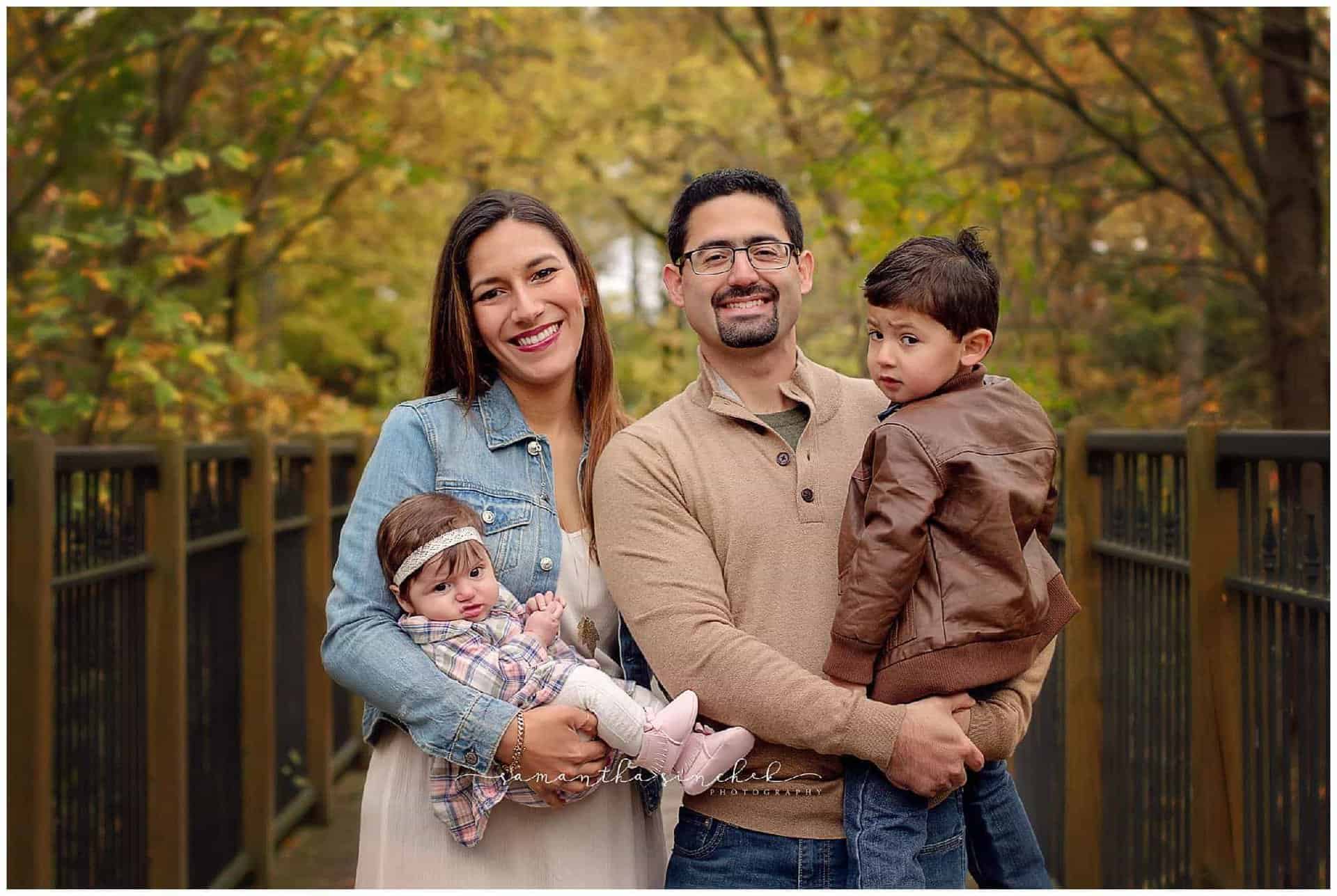 young family during a session with cincinnati photographer