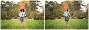 cincinnati senior photo session with samantha sinchek photography at ault park