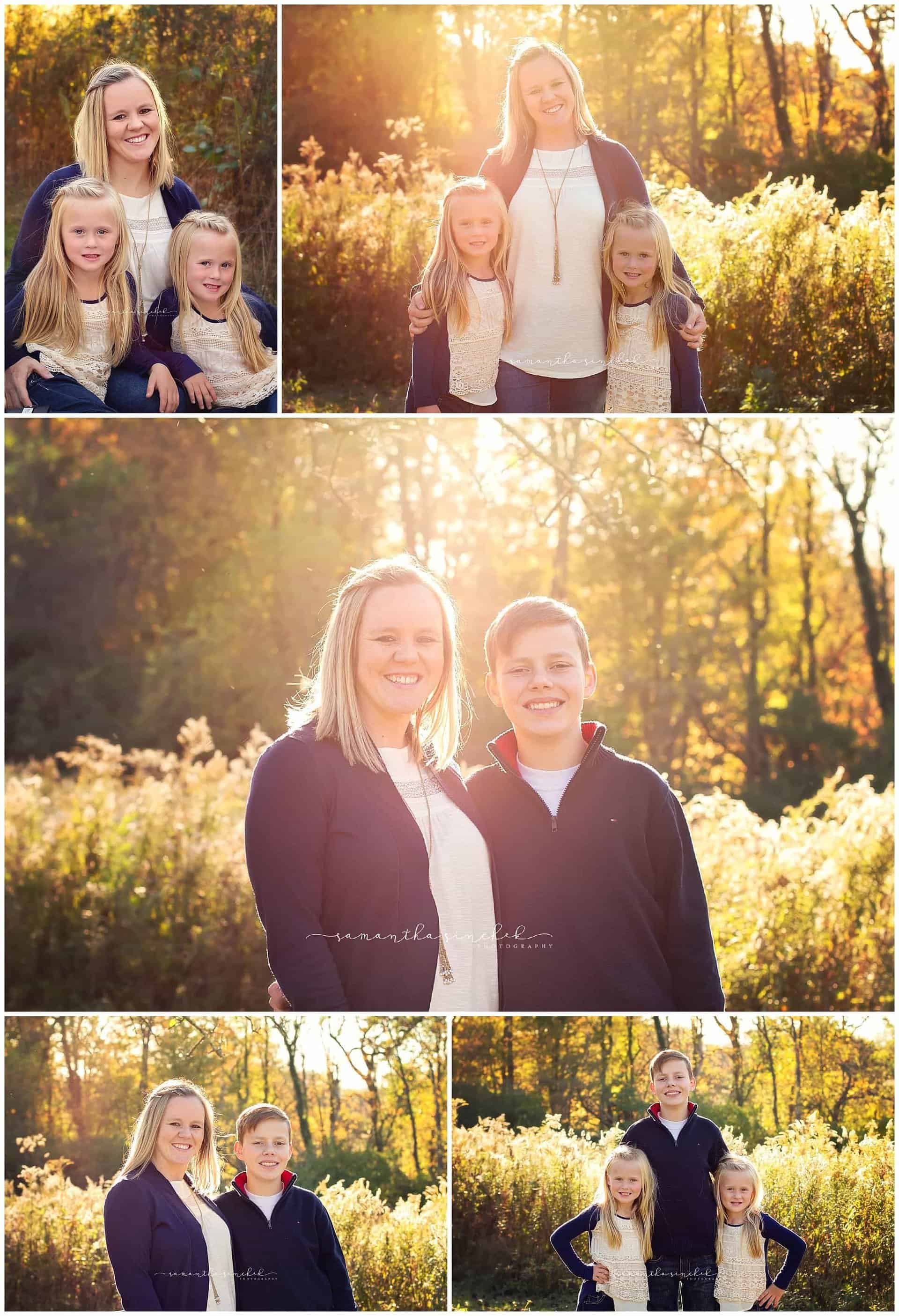 cincinnati photographer mini session at ault park with cupp family