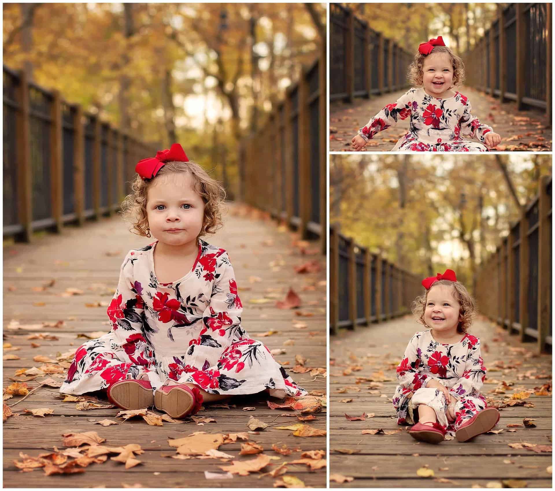 family mini session at sharon woods with boswell family photographer samantha sinchek
