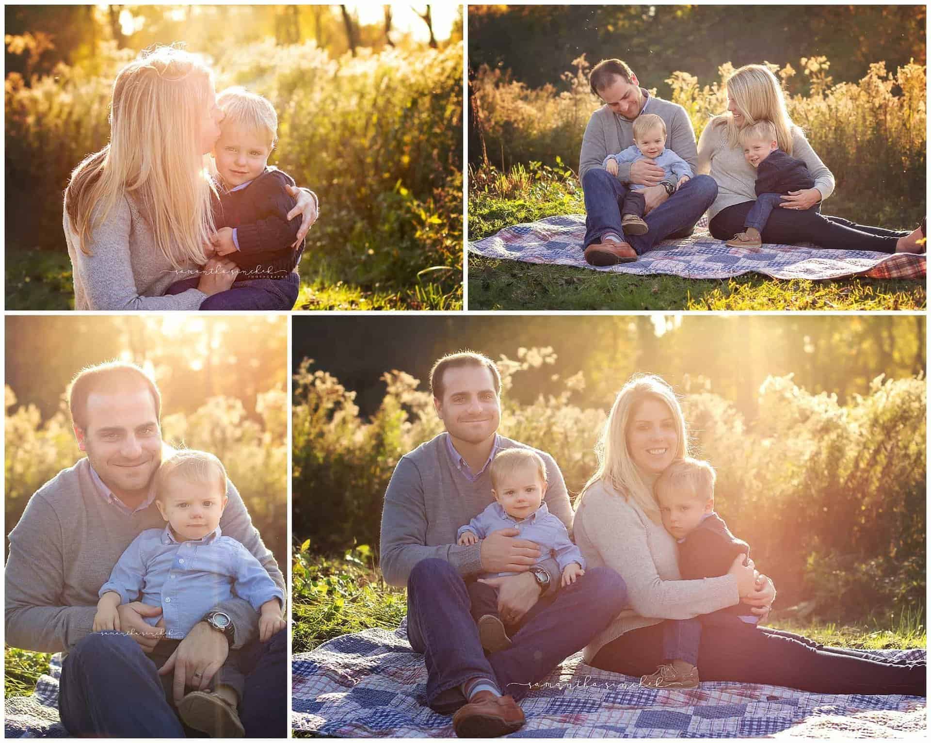 extended family mini session at french park in the fall with samantha sinchek photography cincinnati photographer 