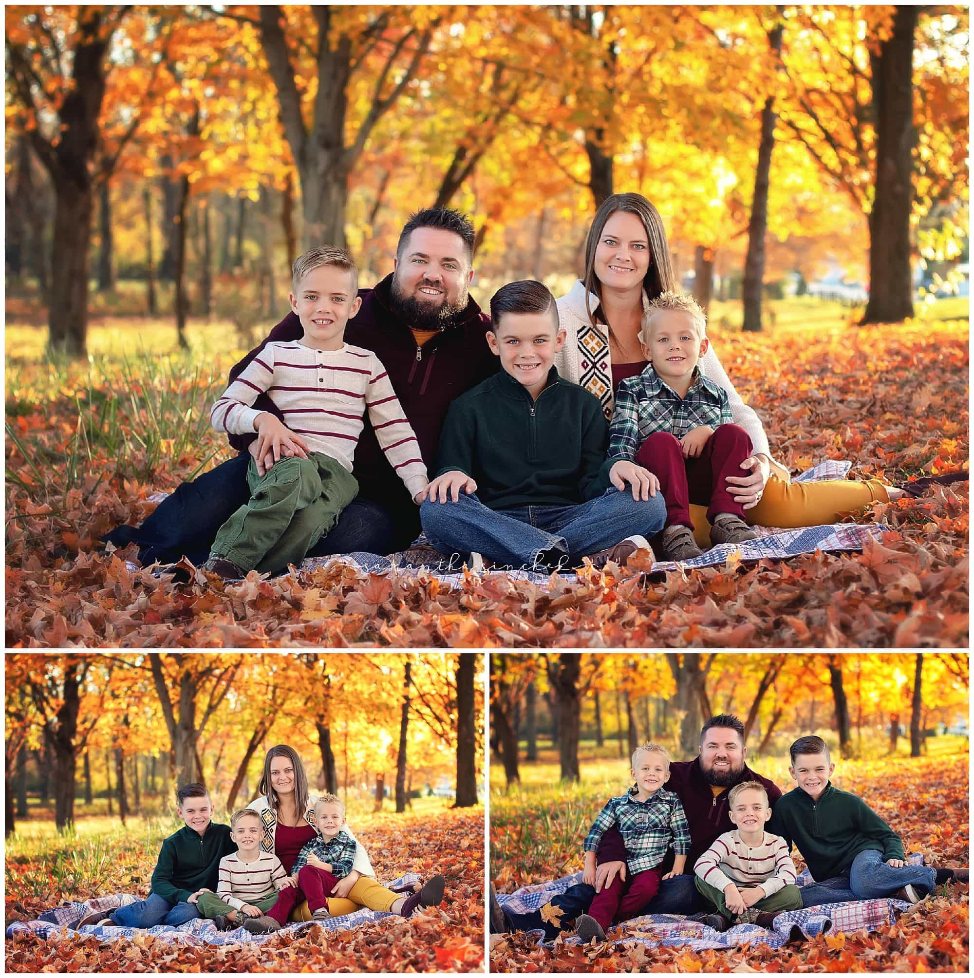 cincinnati family photographer samantha sinchek photography at sharon woods with the cripe family