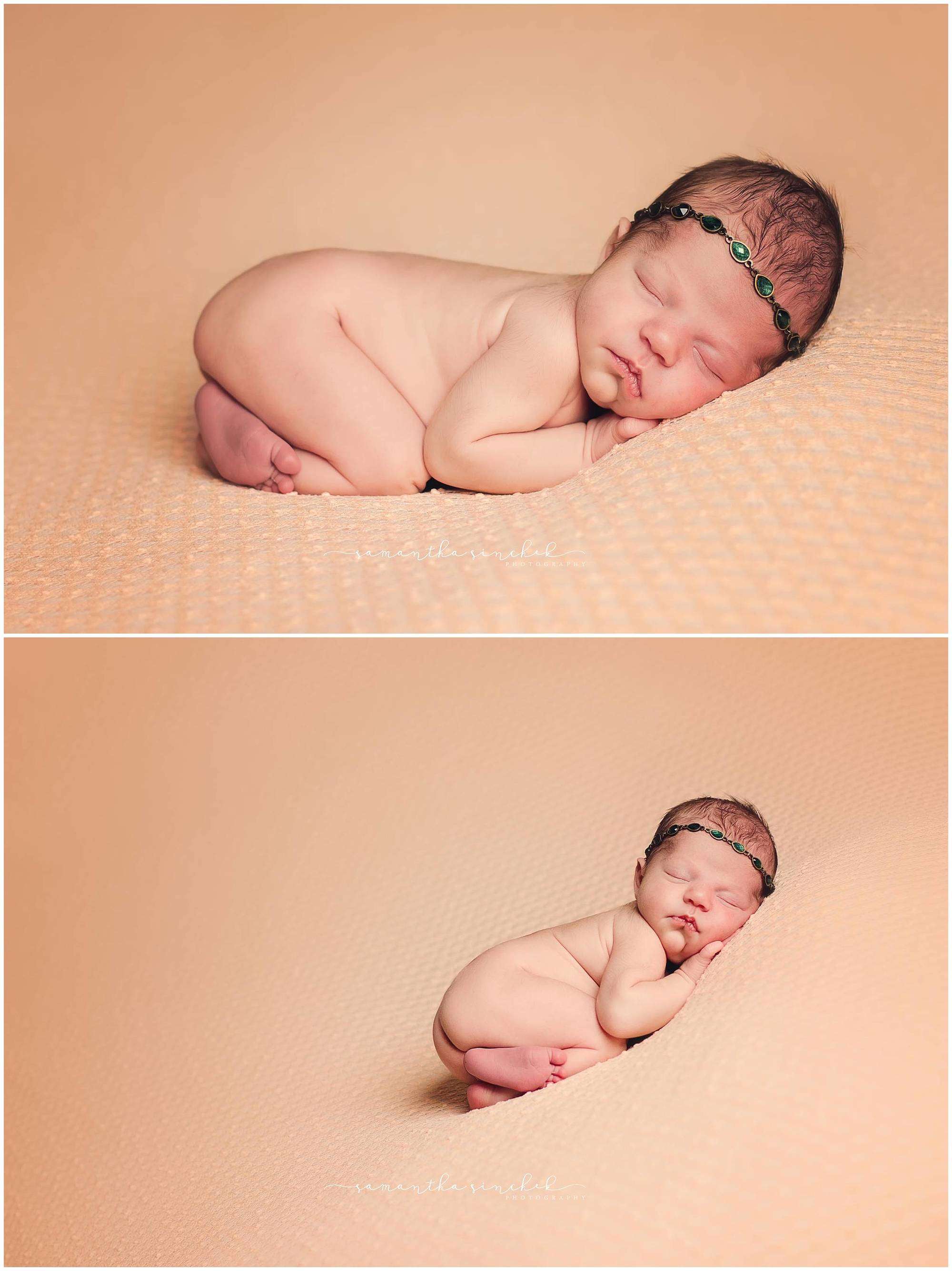 cincinnati newborn sleeps at sinchek photography