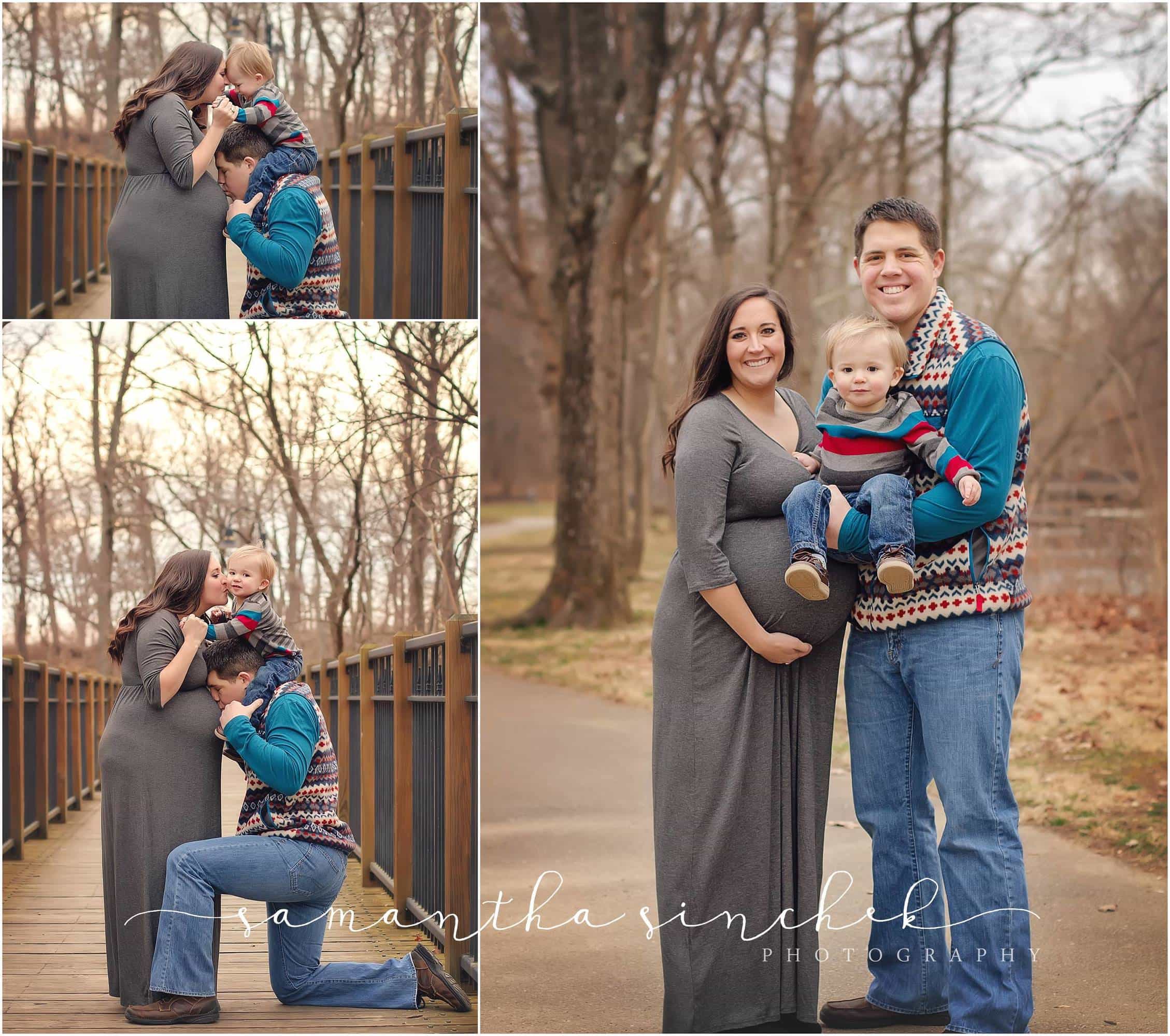 outdoor cincinnati maternity pictures samantha sinchek at sharon woods