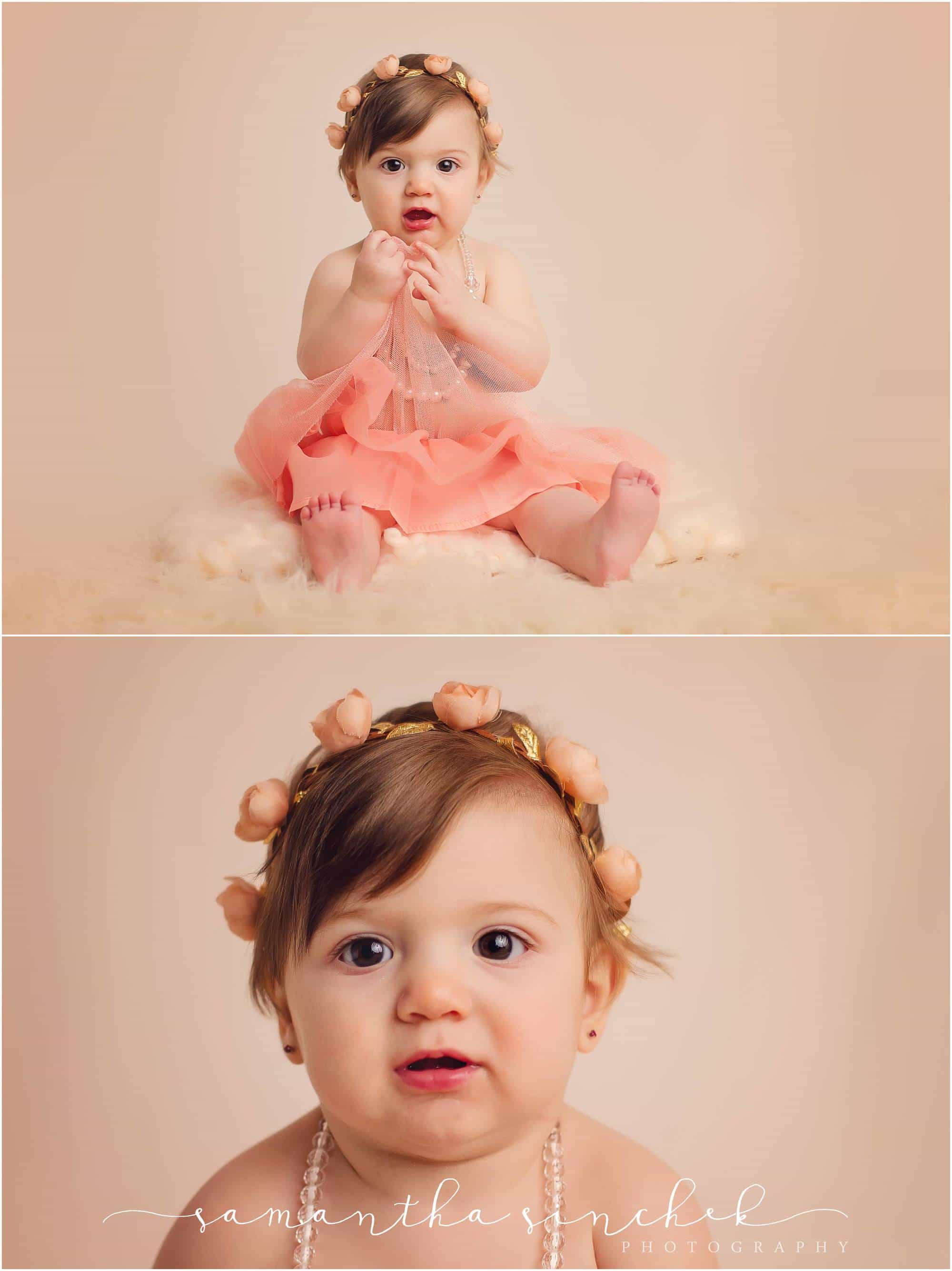 baby 9 month session at Samantha Sinchek photography in Cincinnati Ohio