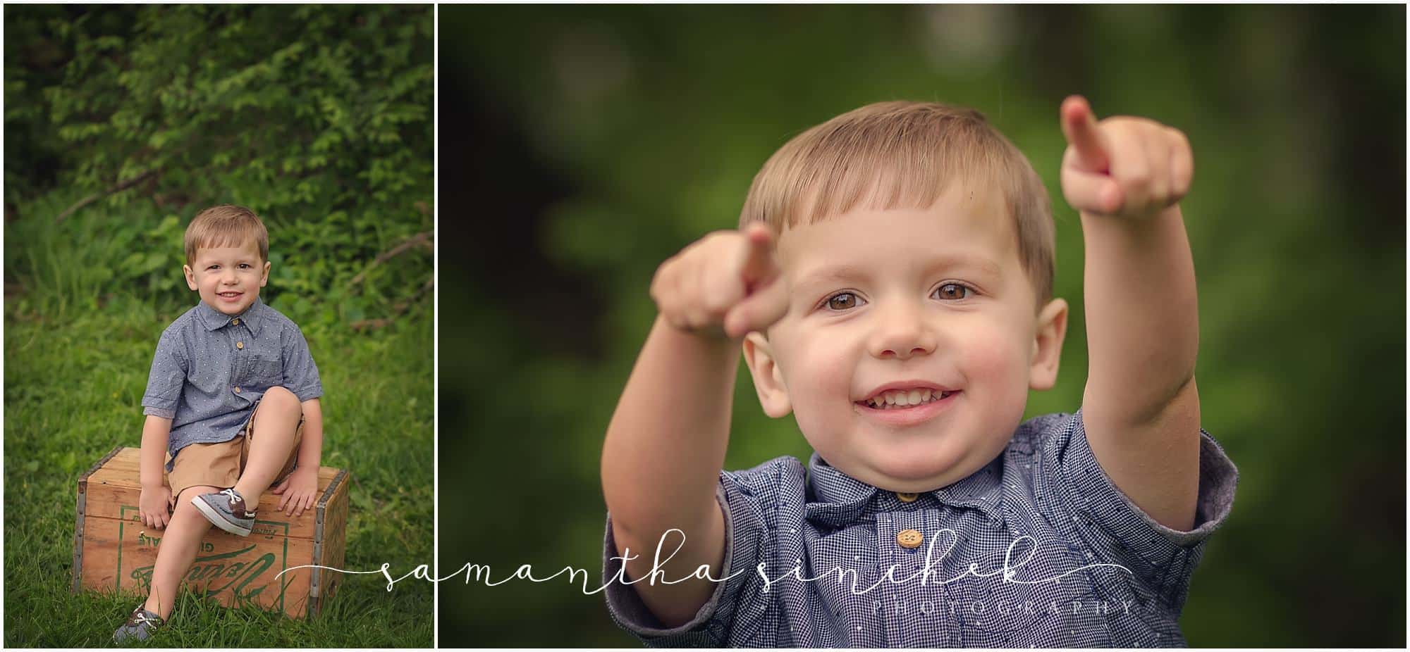cincinnati family photographer at sharon woods mini session with mother and son