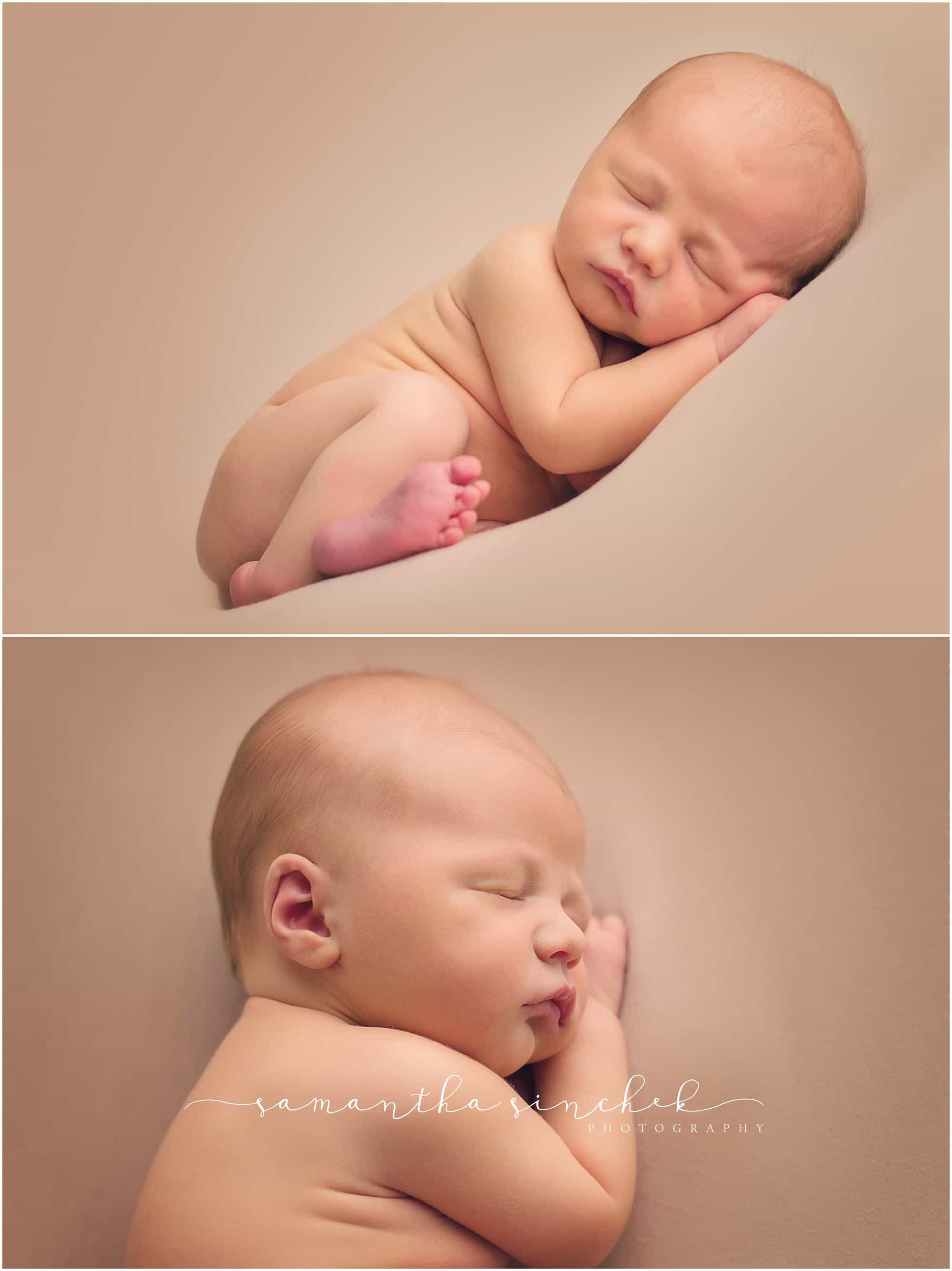 cincinnati best newborn photographer sinchek studio session with levi