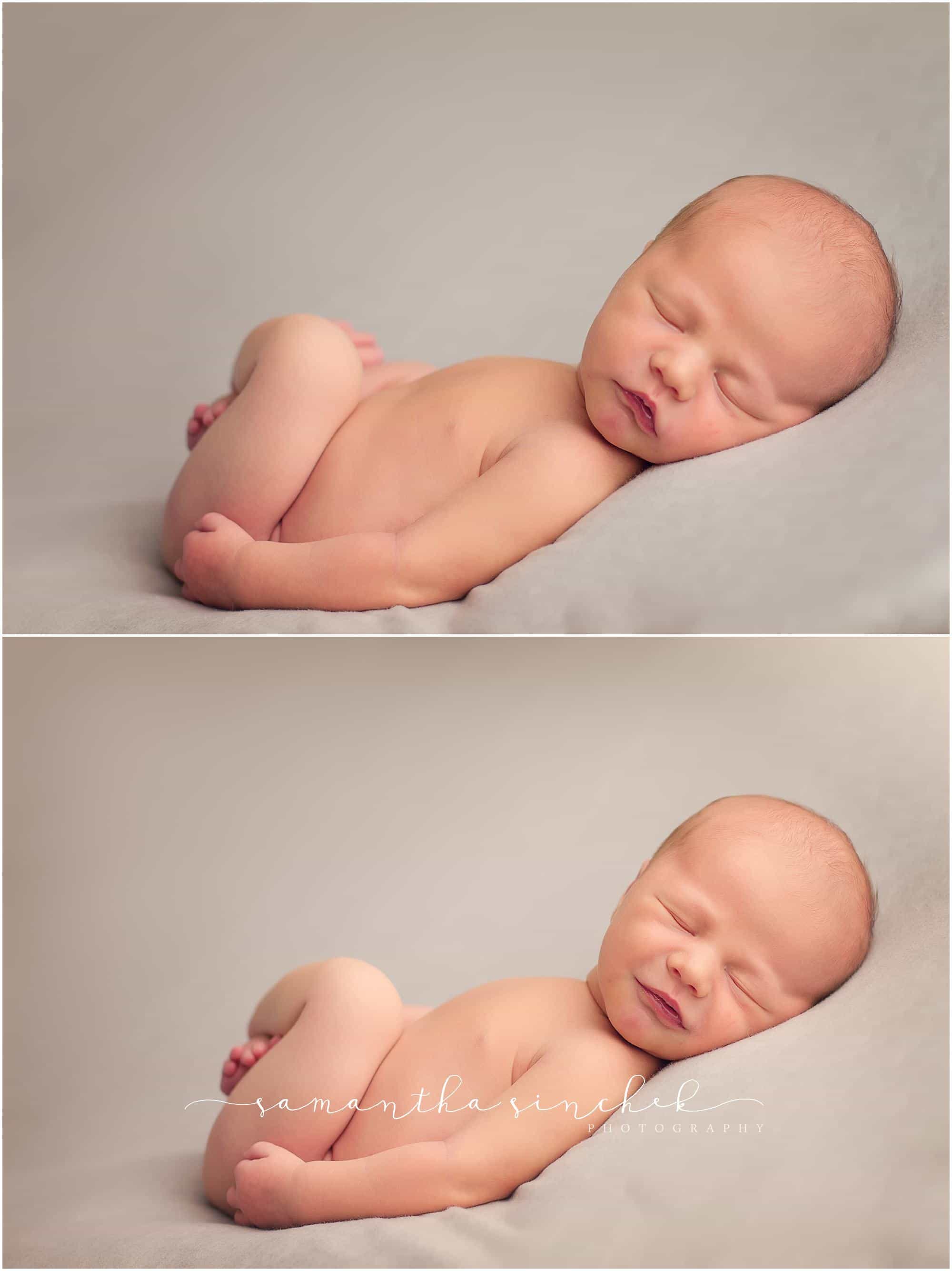cincinnati best newborn photographer sinchek studio session with levi