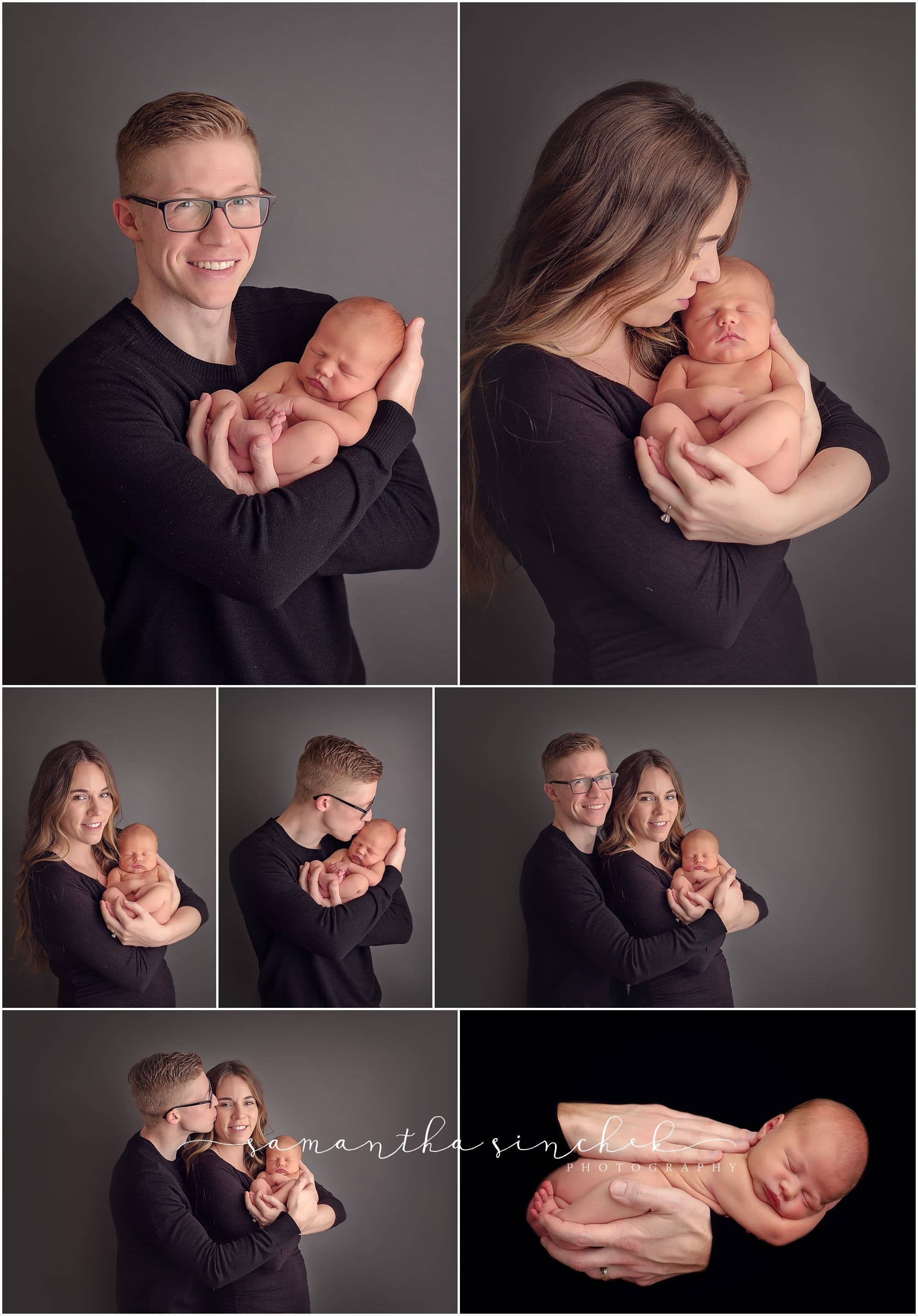 cincinnati best newborn photographer sinchek studio session with levi