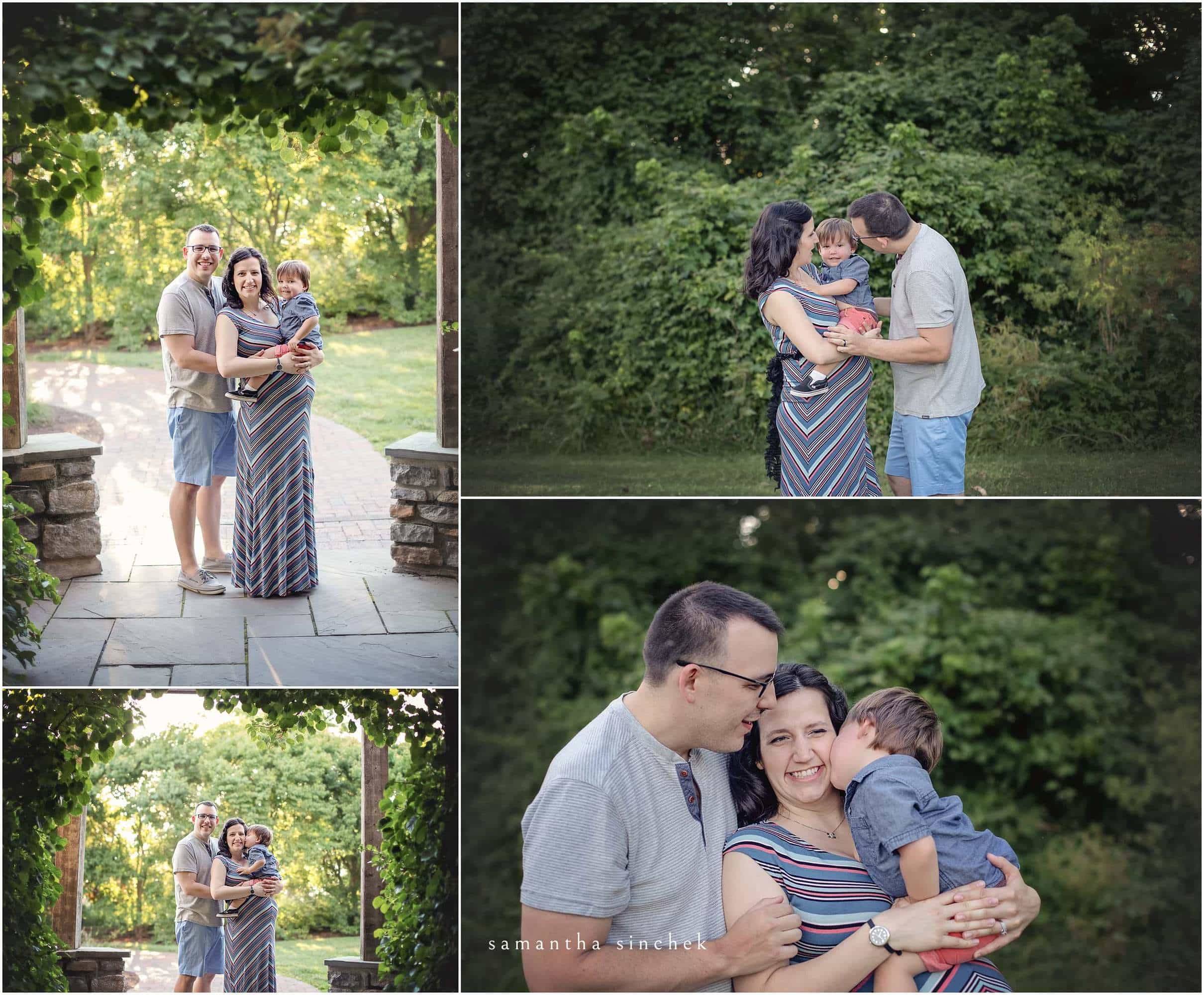 cincinnati family photographer sinchek at glenwood gardens