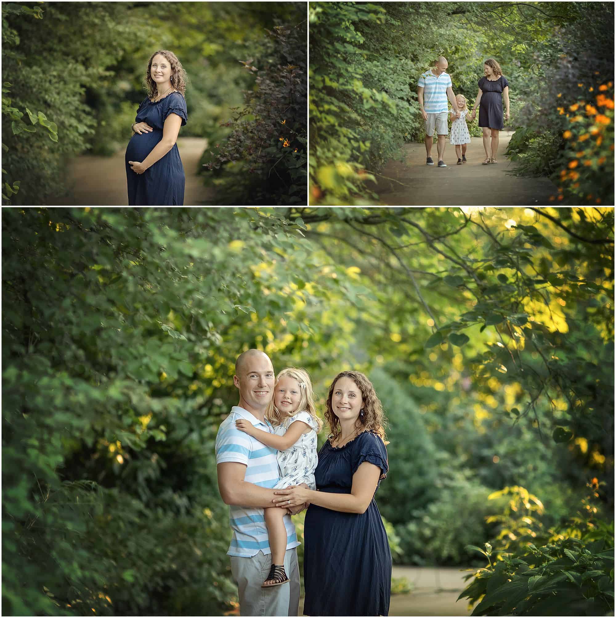 maternity photography at ault park in cincinnati Ohio with Samantha sinchek photography