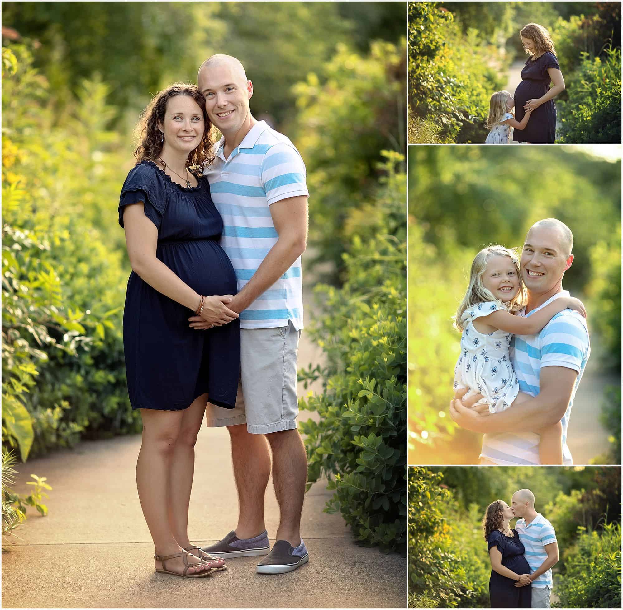maternity photography at ault park in cincinnati Ohio with Samantha sinchek photography