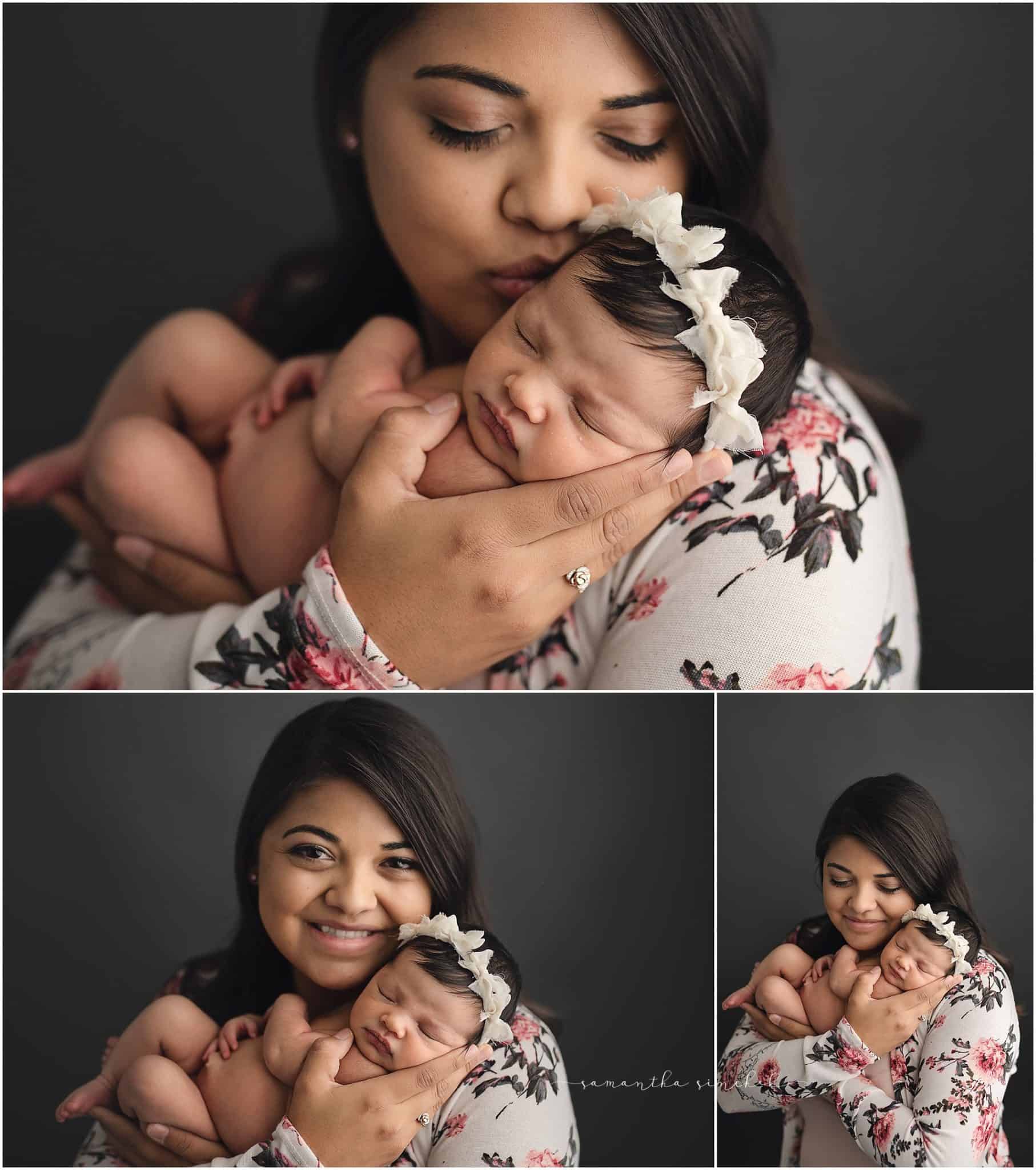 parent newborn pictures with Cincinnati's premier newborn photographer Samantha sinchek photography
