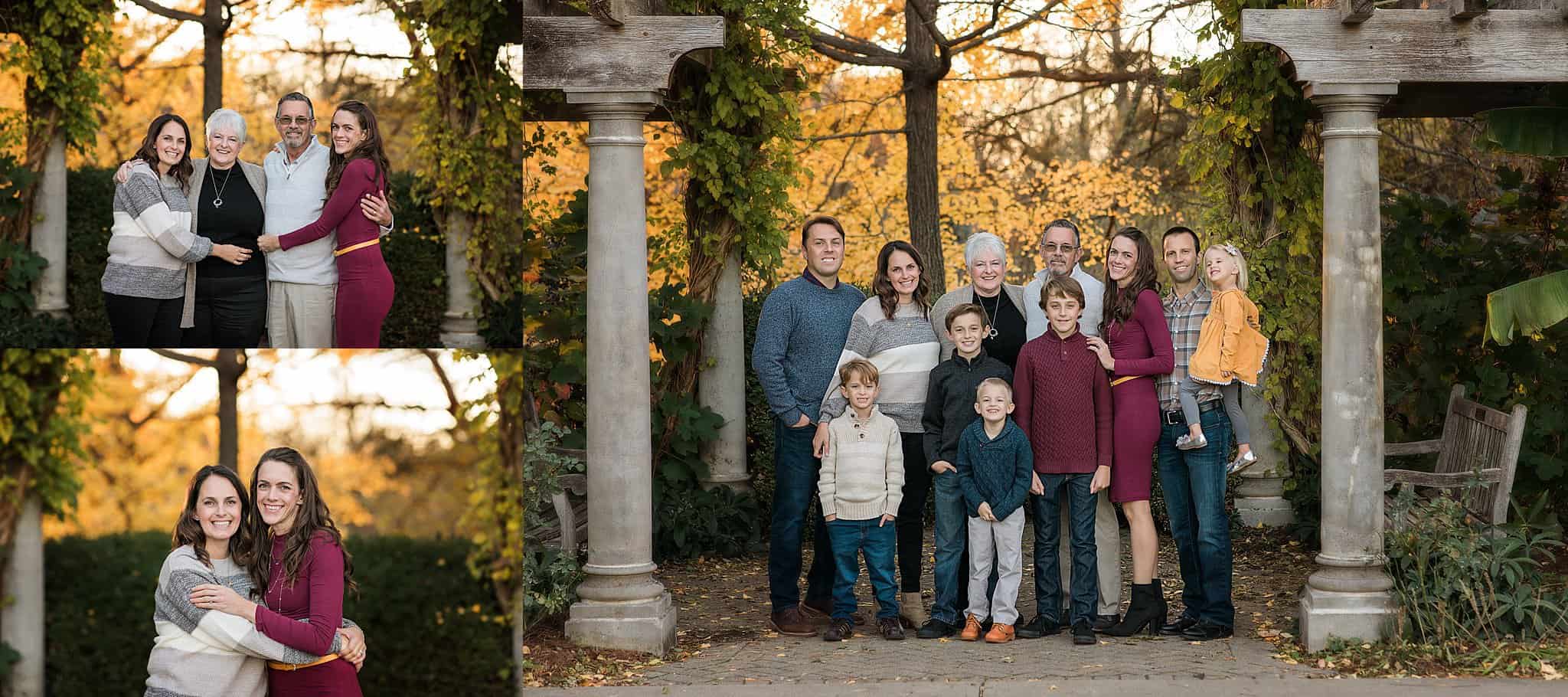 family photos at Ault park in cincinnati ohio with Samantha Sinchek photography